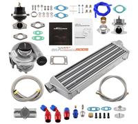 T3 T4 T04e Universal Turbo Turbocompresseur 35/38mm Wastegate Intercooler BOV