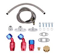 T3 T4 T70 GT28 T3 T4 Olio Turbina Caricabatterie Entrata Dell'Olio Oilet linee