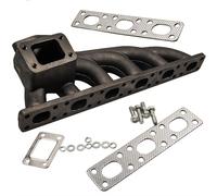 T3 T4 Turbocompressore Cast Iron Turbo Manifold For BMW E34 520i 525i M50TU