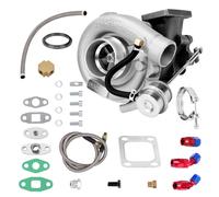 T3 TO4E Turbo Set Oil Return & feed Line Kit for 4 or 6 CYL Oil Cooled