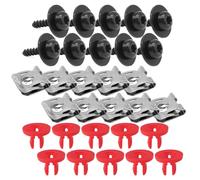 T30 - Copertura sottoscocca per motore, compatibile con Ford Focus Fusion Escape Explorer C-Max Transit Connect Lincoln MKC Viti Bulloni Dado Clip Kit 10 Set