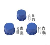 T35 - Kit di ricostruzione per testina decespugliatore con 2 occhielli compatibile con 123L 224L 537185801 537186001 pomello e parti a molla