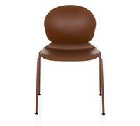 T36 VI - Sedia a quattro gambe Rosso-marrone