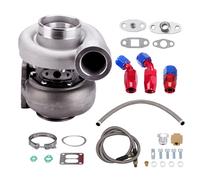 T4 4 bulloni Flangia Universale GT45 Turbo Turbocompressore con Linee dell'Olio