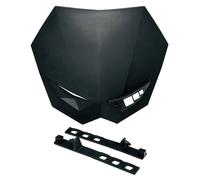 T4 Tune Maschera faro "Cross" nera universale con led