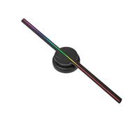 T40 3D Ologramma Proiettore Pubblicità Display Ventilatore Da Parete Lettore 3D Occhio Nudo LED Foto Video Ventilatore 224 Pezzi Perline LED