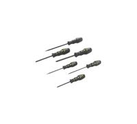 T4741ESD Set: cacciavite Pozidriv®, piatto PZ0,PZ1,PZ2,SL 3,SL 5 C.K