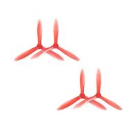 T4944 - Elica a tripla lama da 4 pollici, compatibile con T-MOTOR, drone (2 paia, rosso)