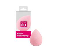 T4B ILU Spugnetta Make Up Viso Beauty Blender A Goccia Media Per Fondotinta E Correttore Rosa