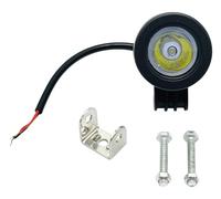 T4Tune Luce anteriore supplementare universale nera a led Ø 57mm