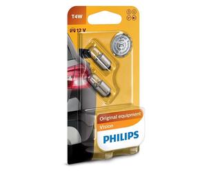 T4W Indicatori Bulbi 5W 12V Philips Vision 12929B2 BA9s Duo
