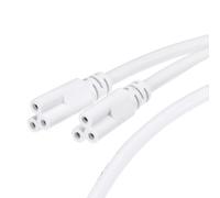 T5 T8 LED Tubo Connettore Cavo 30cm Maschio Maschio Doppio Fine Confezione da 4