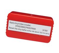 T5820 Serbatoi di manutenzione Chip Resetter per DX100 DX100 per SLD700 D700 Serbatoi Inchiostri Rifiuti Chip Decodificatori serbatoio rifiuti