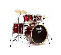 Tamburo TB T5S22RSSK Batteria 5 pezzi con cassa 22" + accessori, Red Sparkle