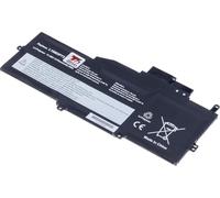 T6 Power Batteria per Lenovo ThinkPad X1 Nano Gen 1, Li-Poly, 11,58 V, 4170 mAh, colore: Nero