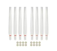 T60 5627 Eliche bianche a 6 pale Rotori resistenti alle alte temperature e ai raggi UV for droni agricoli(T60 2CW2CCW)