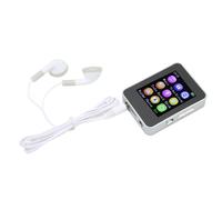 T7 Riproduttore MP4 con schermo da 1,8 pollici, 4 GB, argento, radio FM
