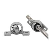 T8 Vite di comando 2mm Piombo 8mm Diametro 8mm 2 pezzi KFL08 KP08 Cuscinetto 5x8 Accoppiatore(1SET Vertical kit,350mm)