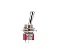 T80-T Z1 Interruttore a levetta con maniglia lunga grande 12 mm Montaggio a pannello 5 A/125 V CA(T8014 ON-OFF-ON)