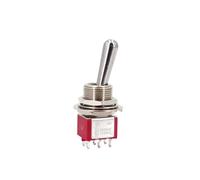 T80-T Z1 Interruttore a levetta con maniglia lunga grande 12 mm Montaggio a pannello 5 A/125 V CA(T8011 ON-ON)