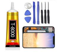 T8000 Cell Phone Screen Adhesive Comes with Trunk Accessories, Crystal Clear Adhesive, 110 ml Multi-Purpose, Waterproof and Paintable Strong Flexible Craft, Suitab