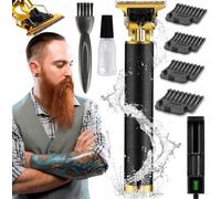 T9 rasoio a batteria e taglierina per capelli e barba - taglierina nera da 1500 mAh