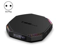 T95 Plus RK3566 Dual WiFi Bluetooth Smart TV Set Top Box, 4 GB+32 GB (Plug UE)