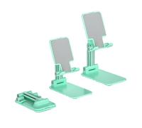 (T9Green) Mobile phone holder, tablet holder with adjustable angle and height