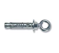 TASSELLO CON OCCHIOLO 'TA M-O' TA M10 O - Ø 15x69 mm - vite M10x77 mm