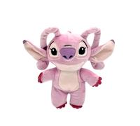 TA&MA Disney Stitch - Sacca con clip da 14 cm, motivo: Lilo e Stitch, peluche Dreaming Stitch, accessorio per borse e chiavi, Angel Pink, Taglia unica