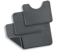 TA&MA Set di tappetini da bagno, antiscivolo, lavabili e lavabili, per il bagno, ad asciugatura rapida