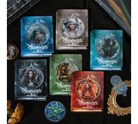 Ta Merry 240Pz Adesivi Magici per Scrapbooking Sticker Aesthetic Set di Adesivi Vintage Trasparenti PET per l'artigianato Dello Scrapbooking(Serie Magica)