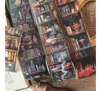 Ta Merry Scrapbook Set di 3 rotoli Washi Tape PET Scrapbooking Persone Stickers Bullet Journal per scrapbook fai da te calendario,taccuino fotografico,diario,Notebook (Magic 1)