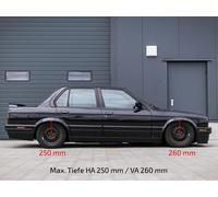 TA Technix Profondo Coilovers Durezza Regolabile per BMW 3ER E30 Coupé + Berlina