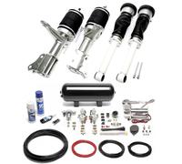 Ta technix Sospensione Pneumatica + Compressore Viair Airride Nero per Audi