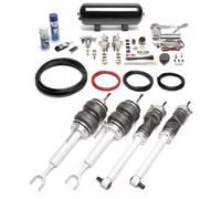 Ta technix Sospensione Pneumatica + Compressore Viair Airride Nero per Audi A4