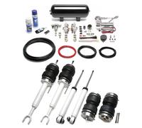 Ta technix Sospensione Pneumatica + Compressore Viair Airride Nero per Audi A6
