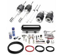 Ta technix Sospensione Pneumatica + Compressore Viair Airride Nero per Audi TT