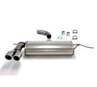 TA TECHNIX SPORTEND SILENZIATORE 2X80MM PER AUDI A3 1.4+2.0TFSI