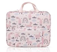 TA Trend Atelier Borsa per libri tiptoi® - custodia imbottita per penna educativa, accessori didatticie tablet per bambini, idrorepellente, senza PFC, rPET (Lama-Rosa)