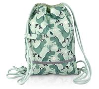 TA Trend Atelier Sacca Zaino per Bambini, Sacca Tessuto Asilo Bambino - Senza PFC, Idrorepellente, Fascia toracica, Catarifrangente