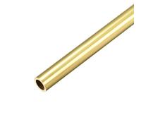 TA-VIGOR 1 tubo rotondo in ottone, diametro esterno 8 mm, spessore della parete 1 mm, lunghezza 300 mm, ad alta resistenza, tubo dritto senza cuciture, per fai da te, giardinaggio, hobby, modello
