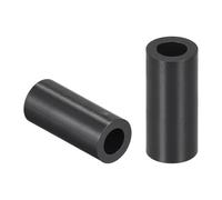 TA-VIGOR 100 rondelle distanziali rotonde in ABS, diametro esterno 4,2 mm, lunghezza 7 mm, lunghezza 20 mm, colore nero, non filettati, distanziatori isolanti per viti elettriche, interruttori e prese