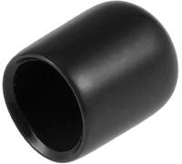 TA-VIGOR 20 cappucci terminali in gomma, diametro interno 9,5 mm, tappi flessibili per viti e filettature, coperture in vinile nero per viti, tubi, cavi, fili, ecc