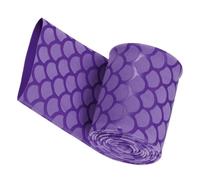 TA-VIGOR Guscio Termorestringente 40mm con - Tubo Termorestringente 1m, Rapporto 2:1 per Isolamento Elettrico, Riparazioni Cavi, Connettori Elettrici, Modello Della Scala Dei Pesci Viola