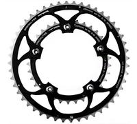 TA Zéphir Pignone 38 denti LK 110mm Nero per pedivelle 9/10 velocità