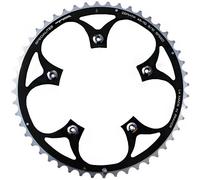 TA Zephyr Pignone 42 denti 110 mm cerchio forato bici da corsa 9/10 velocità ...