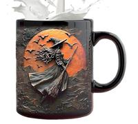 Ta-zza Di Stregone, Taza Di Caffè Novità, Tazza Per Colazione In Ceramica Da 325 Ml, Bevande Di Routine Mattutine, Regalo Per Feste Di Compleanno, Accessorio Per Il Libero Weekend, Tazza Di Mome