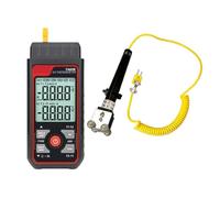 TA611A Termometro digitale a canale singolo K Misuratore di temperatura ad alta precisione Sonda di contatto industriale portatile(Roller Thermocouple)