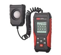TA630A/TA630B Misuratore Di Luce Digitale Illuminamento Lux Meter Record LCD 0~200.000 Campo Misurazione Tester Con Sensore Flessibile Ampia Gamma, Alta Precisione(TA630B)